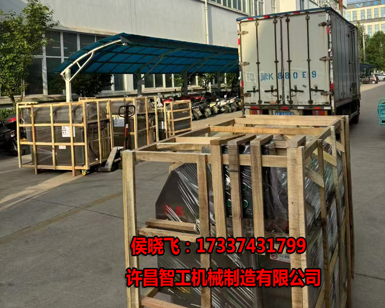 4.23日，合肥展會客戶訂購的機器陸續(xù)發(fā)貨